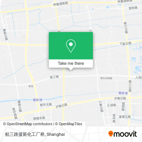 航三路援新化工厂桥 map