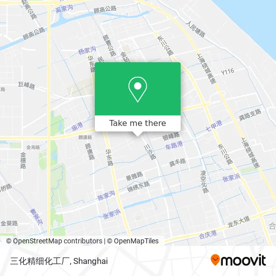 三化精细化工厂 map