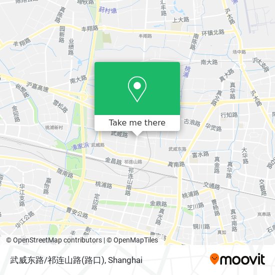 武威东路/祁连山路(路口) map