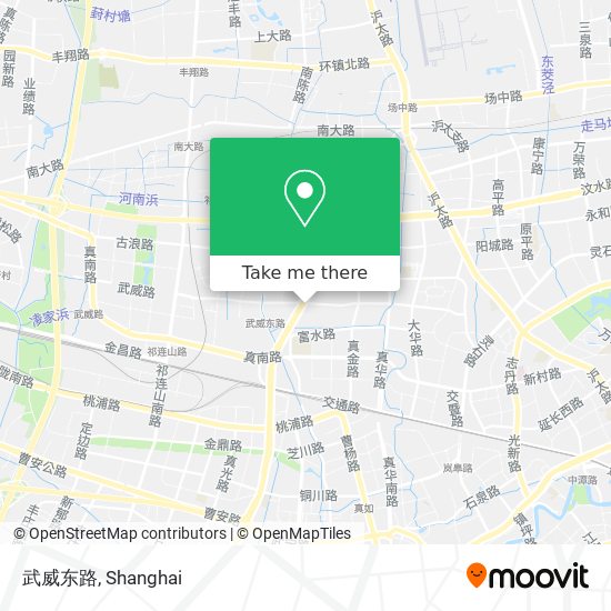 武威东路 map