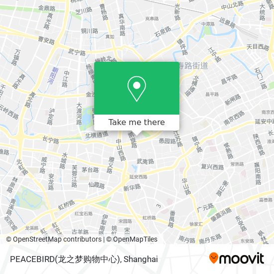 PEACEBIRD(龙之梦购物中心) map