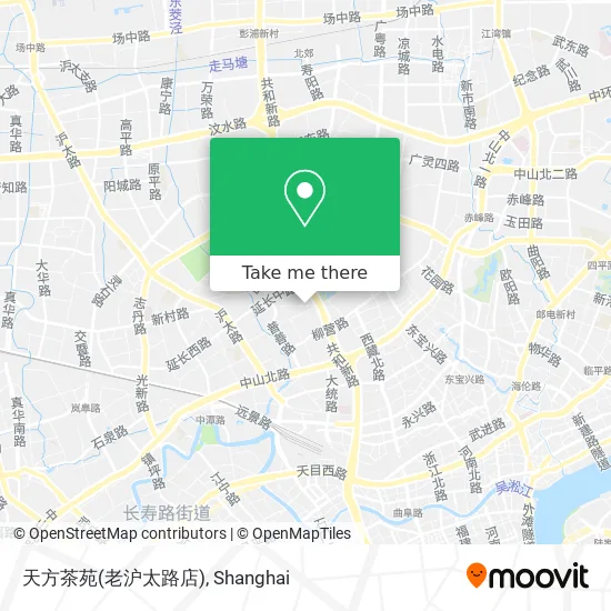 天方茶苑(老沪太路店) map