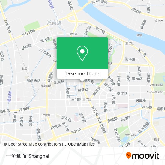 一沪堂面 map