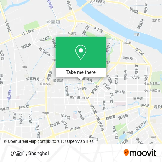 一沪堂面 map