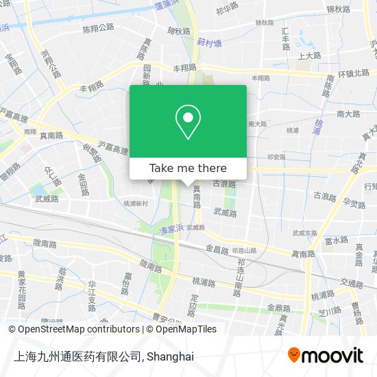 上海九州通医药有限公司 map