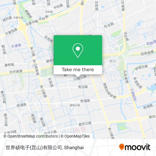 世界硕电子(昆山)有限公司 map