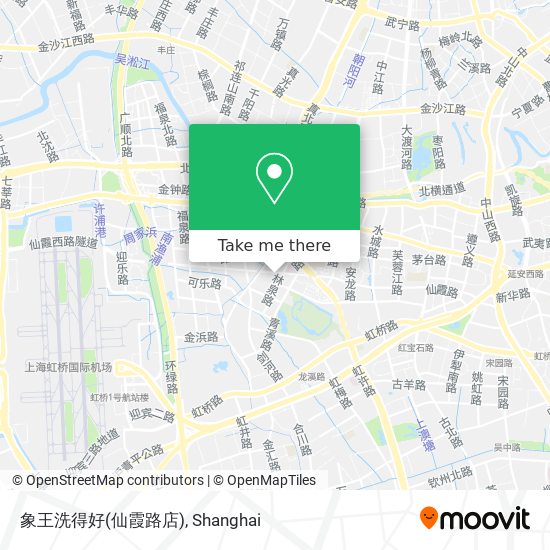 象王洗得好(仙霞路店) map
