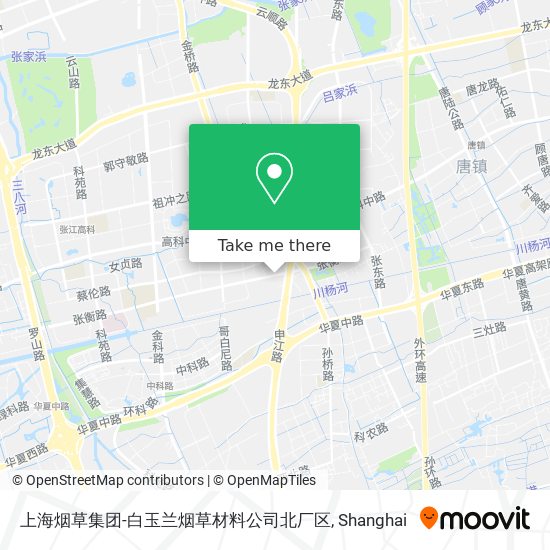 上海烟草集团-白玉兰烟草材料公司北厂区 map
