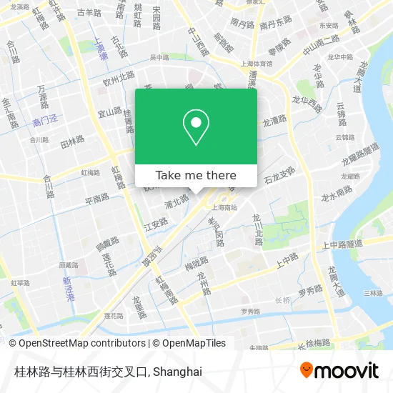 桂林路与桂林西街交叉口 map