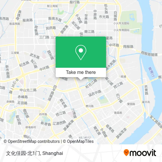 文化佳园-北1门 map
