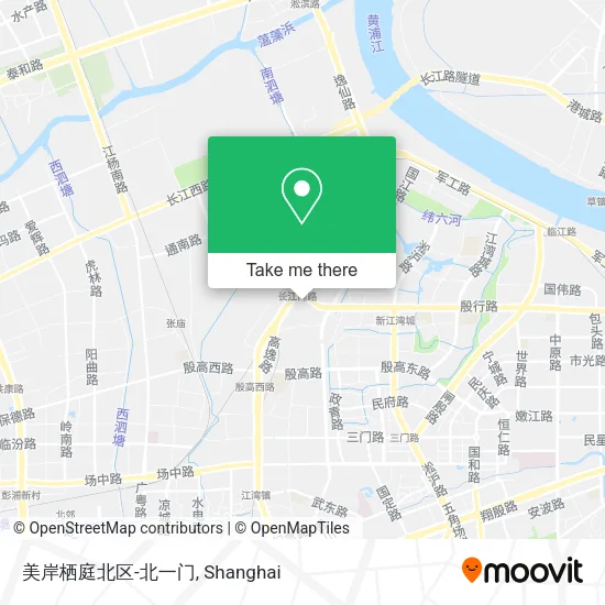 美岸栖庭北区-北一门 map