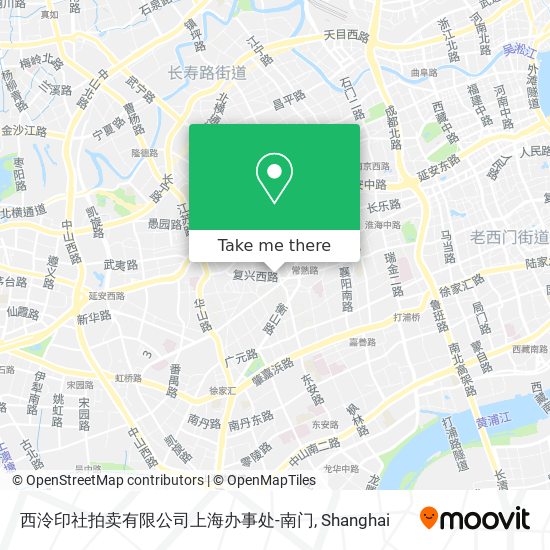 西泠印社拍卖有限公司上海办事处-南门 map