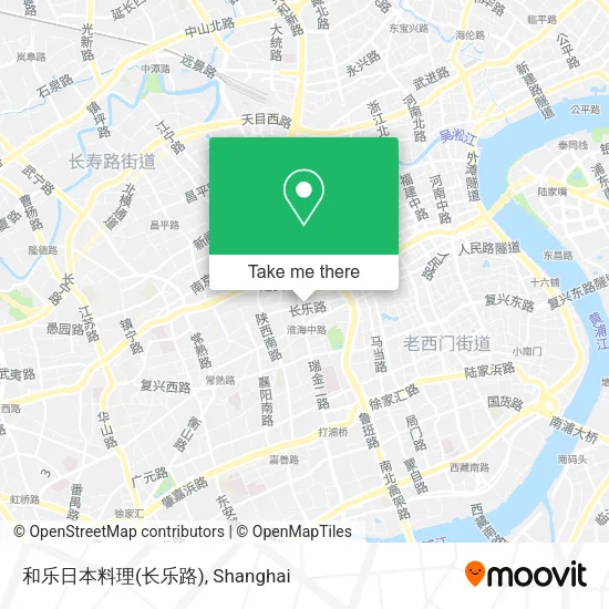 和乐日本料理(长乐路) map