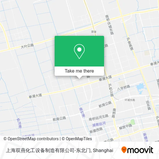 上海双燕化工设备制造有限公司-东北门 map