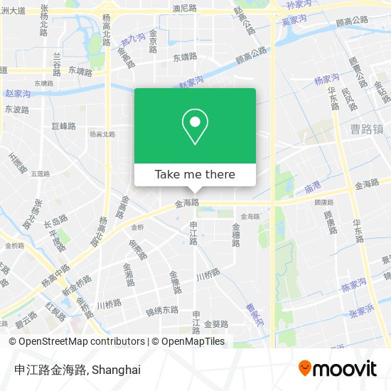 申江路金海路 map