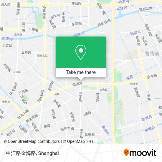 申江路金海路 map
