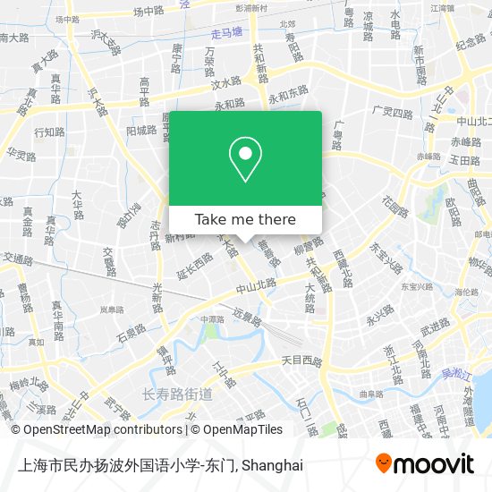上海市民办扬波外国语小学-东门 map