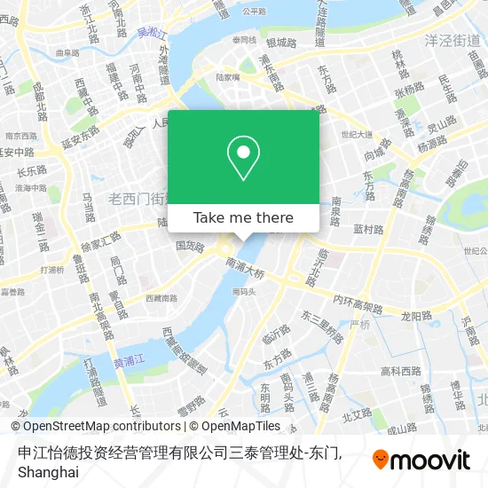 申江怡德投资经营管理有限公司三泰管理处-东门 map