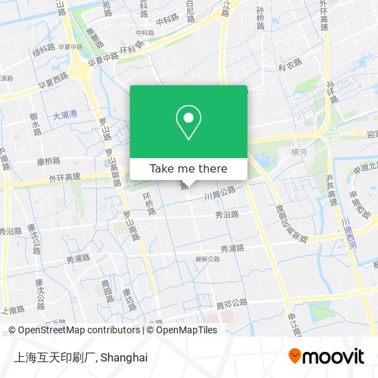 上海互天印刷厂 map