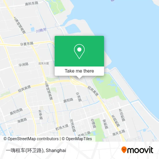 一嗨租车(环卫路) map