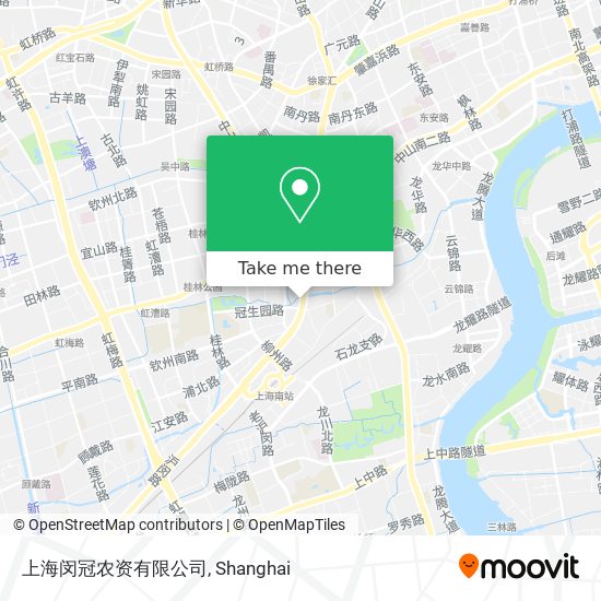 上海闵冠农资有限公司 map