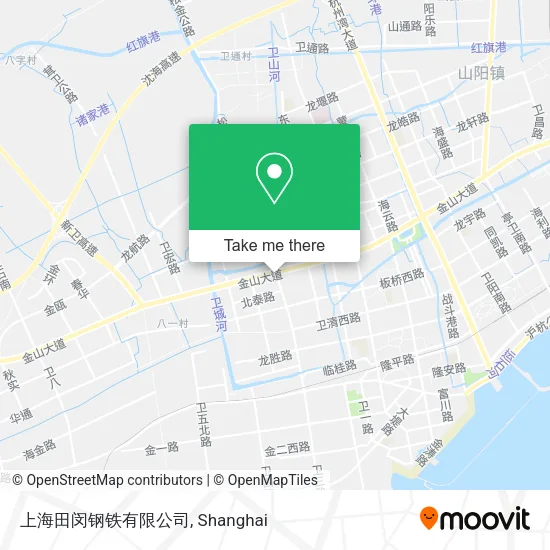 上海田闵钢铁有限公司 map