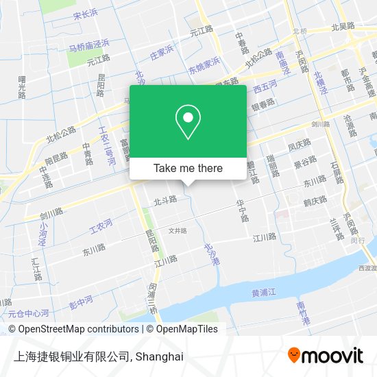 上海捷银铜业有限公司 map