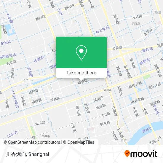 川香燃面 map