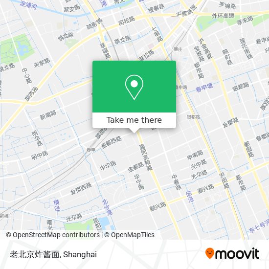 老北京炸酱面 map