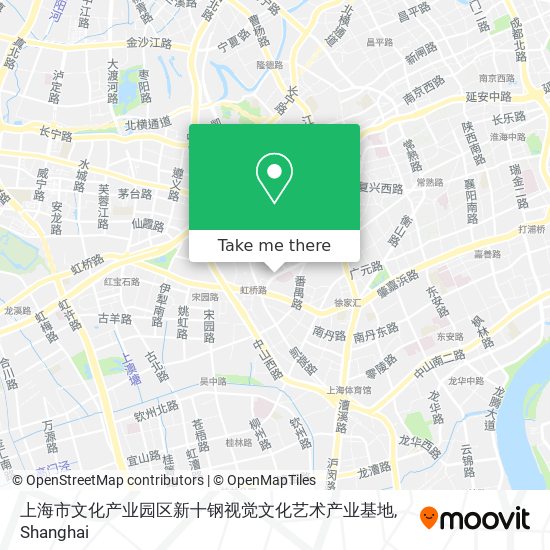 上海市文化产业园区新十钢视觉文化艺术产业基地 map