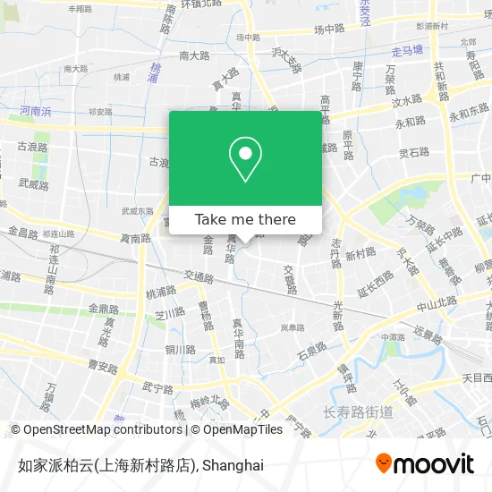 如家派柏云(上海新村路店) map