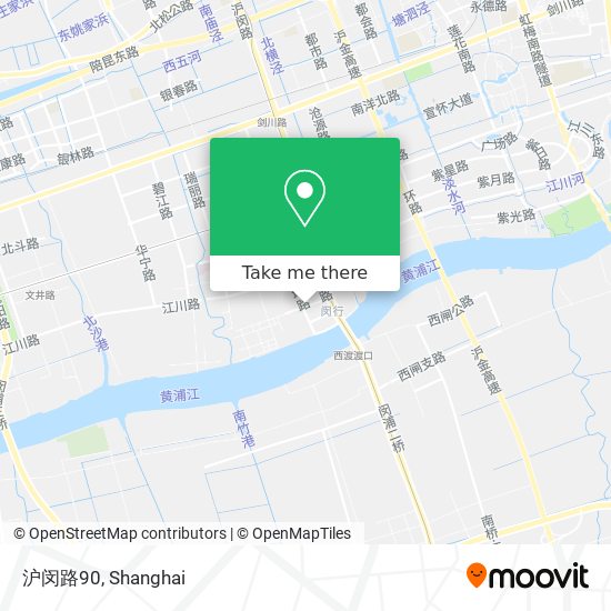 沪闵路90 map