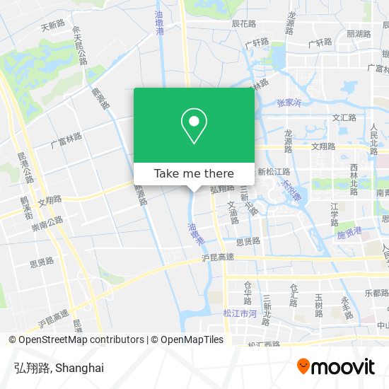 弘翔路 map