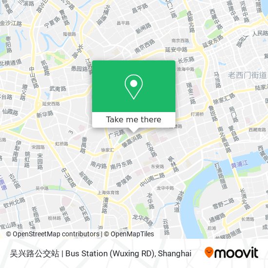 吴兴路公交站 | Bus Station (Wuxing RD) map