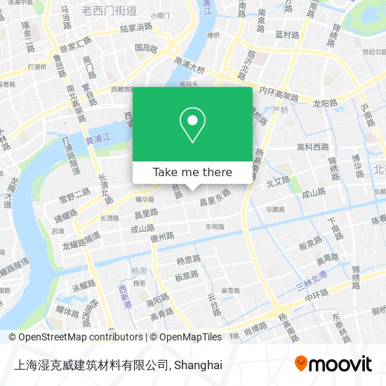 上海湿克威建筑材料有限公司 map