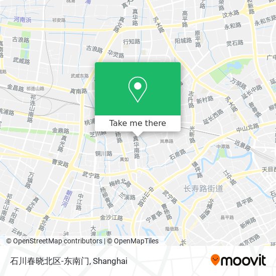 石川春晓北区-东南门 map