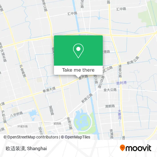 欧适装潢 map