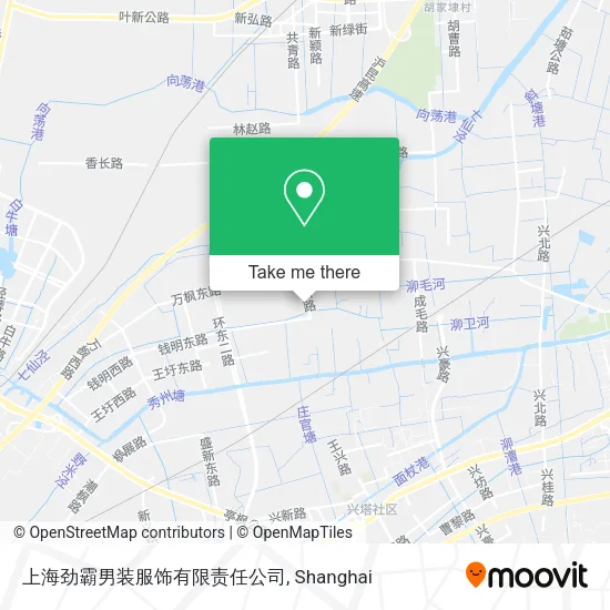 上海劲霸男装服饰有限责任公司 map