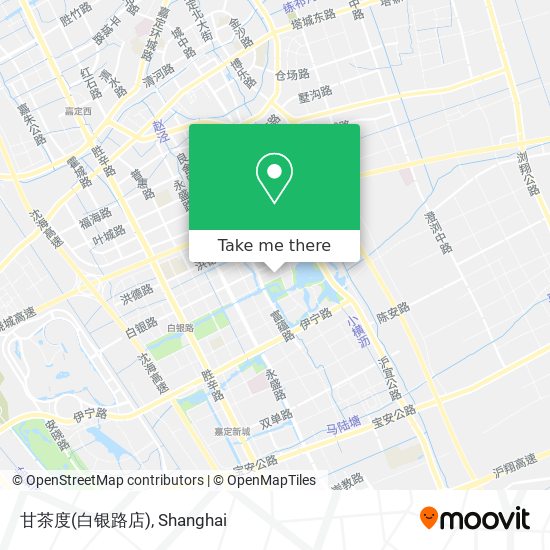 甘茶度(白银路店) map