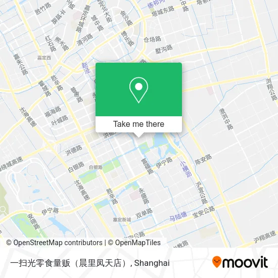 一扫光零食量贩（晨里凤天店） map