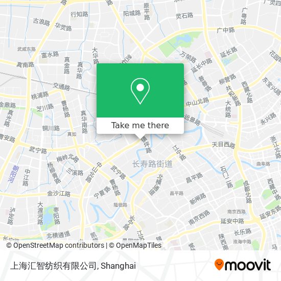 上海汇智纺织有限公司 map