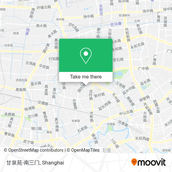 甘泉苑-南三门 map