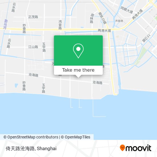 倚天路沧海路 map