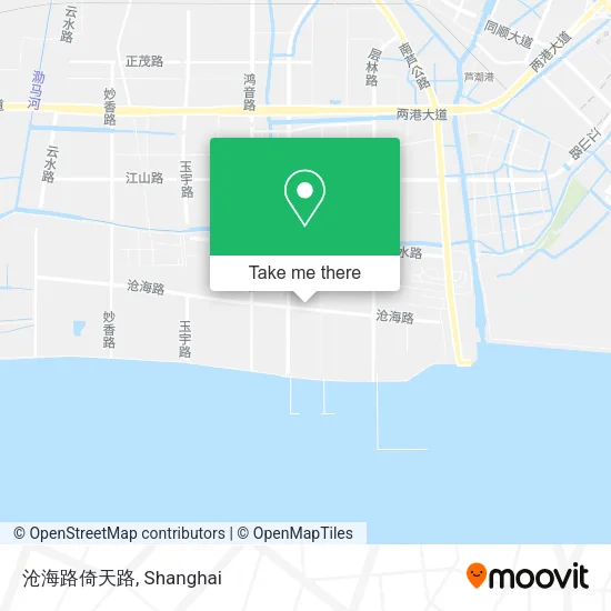 沧海路倚天路 map