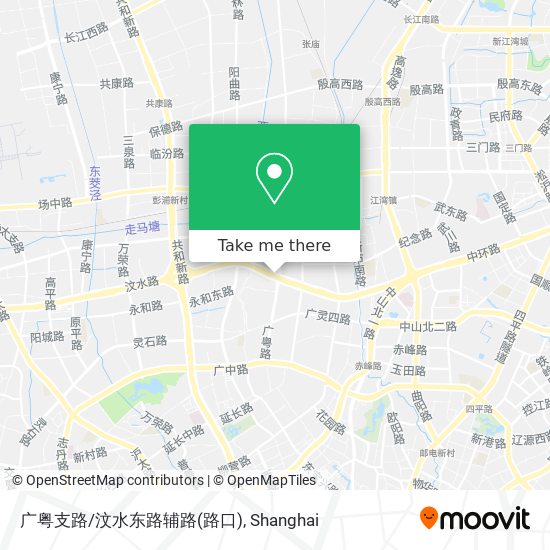 广粤支路/汶水东路辅路(路口) map