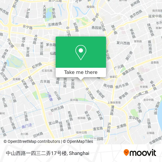 中山西路一四三二弄17号楼 map