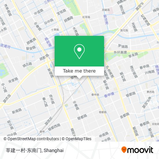莘建一村-东南门 map