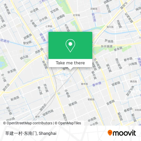 莘建一村-东南门 map
