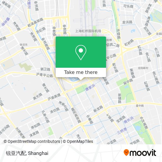 锐亚汽配 map