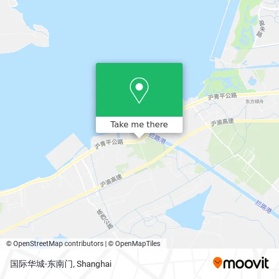 国际华城-东南门 map